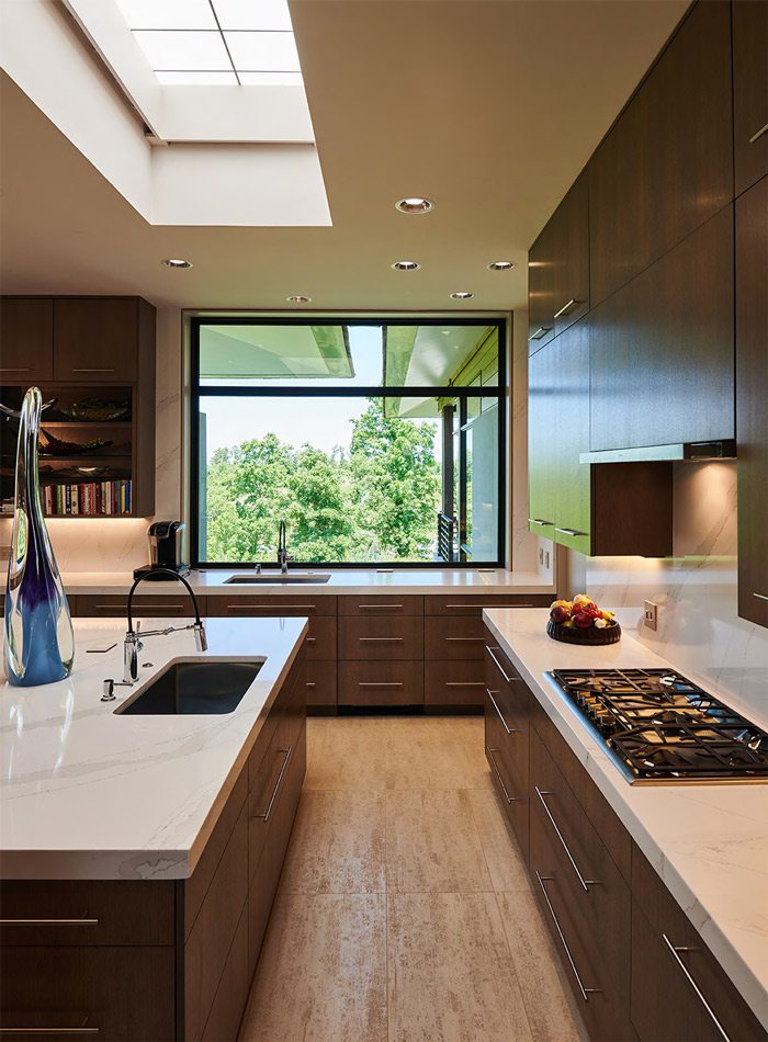 Kitchen interior of Freese-designed home in Joplin, MO