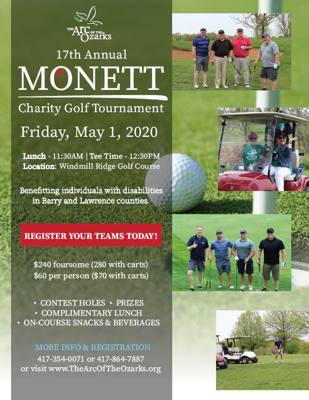 Golf fundraiser in Springfield, MO