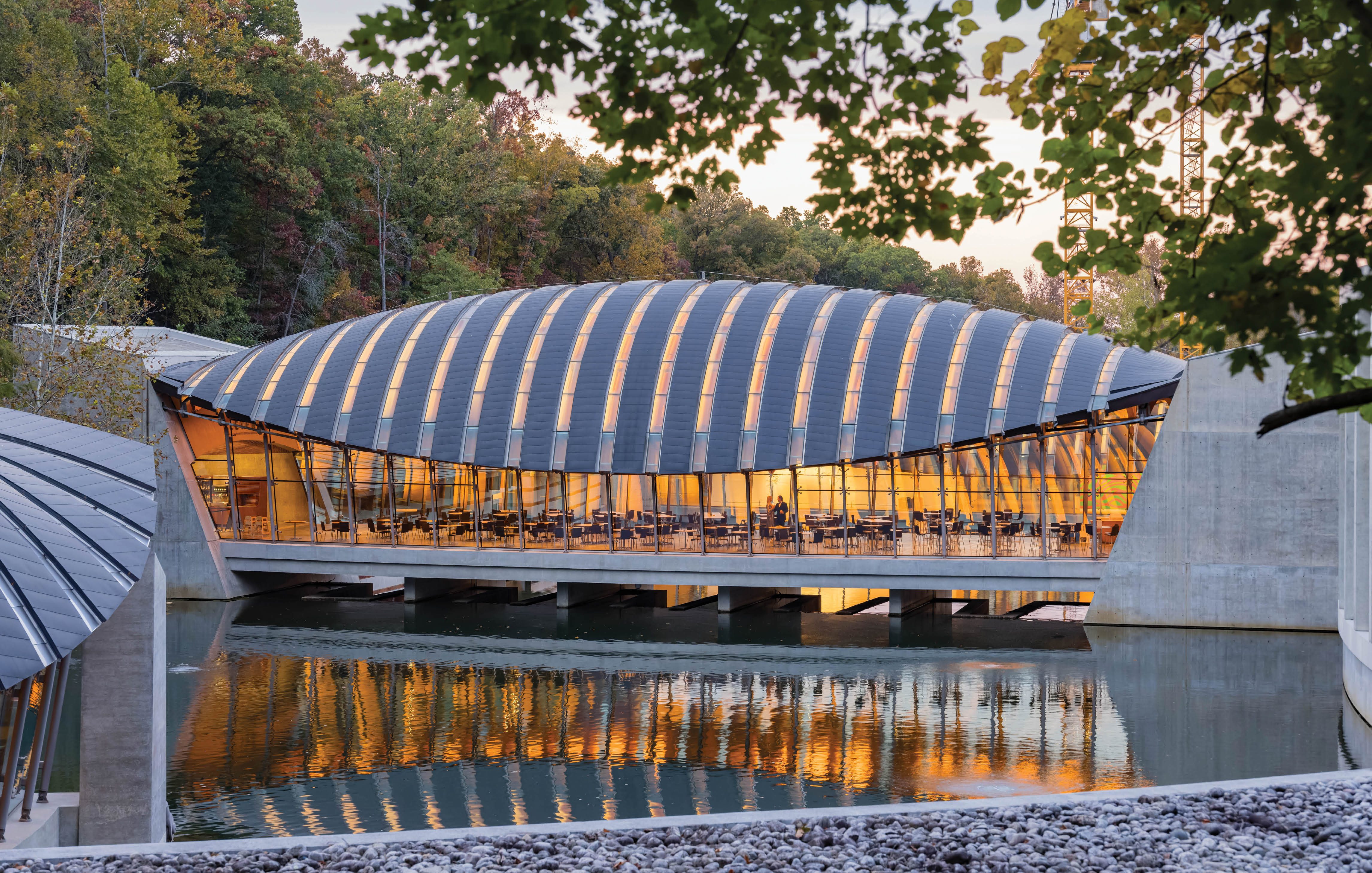 Crystal Bridges Museum in Bentonville, Arkansas