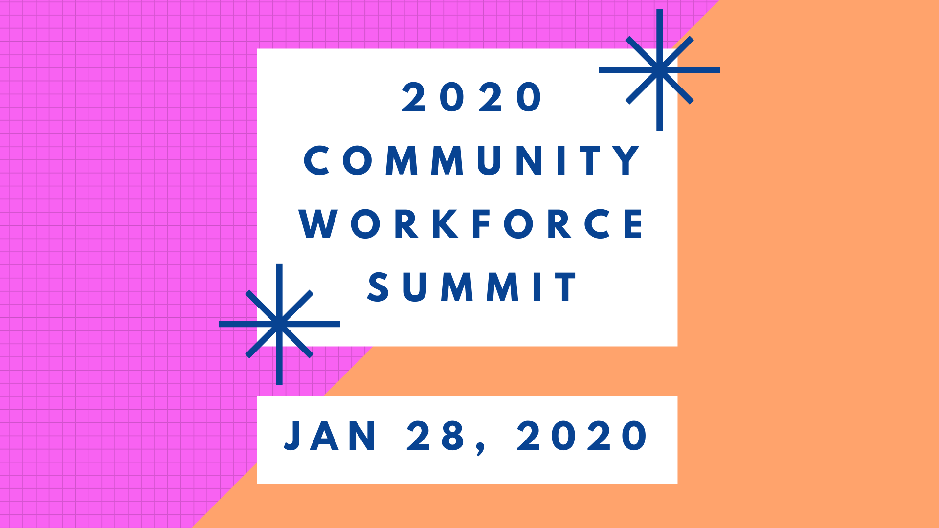 2020 Community Workforce Summit logo