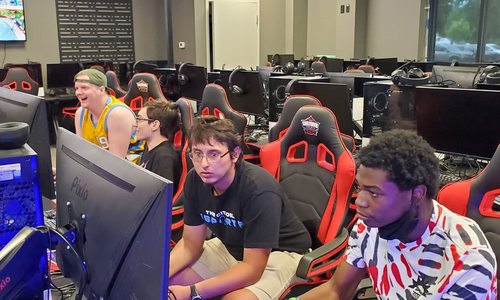 Kids gaming at Contender eSports