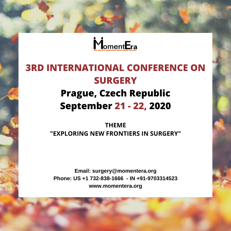 3rd annual international conference on surgery