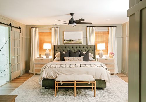 Bedroom in Bolivar MO home.