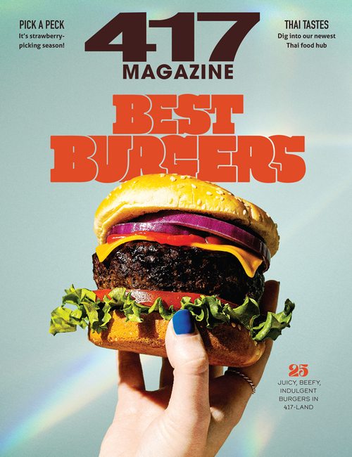 417 Magazine Best Burgers May 2022 cover