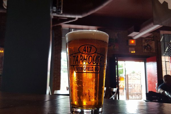 Full glass at 417 Taphouse