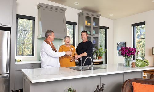 Rotty family kitchen.