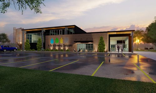 4 by 4 Brewing Company Fremont Hills rendering
