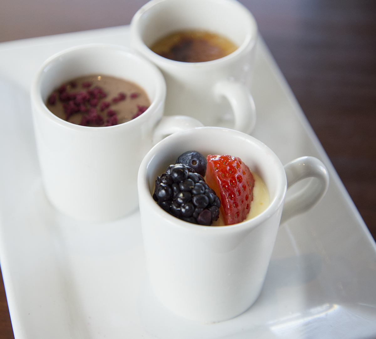 The mini crème brûlée trio at the Southside Houlihan’s is part of July's 7 Good Things list.