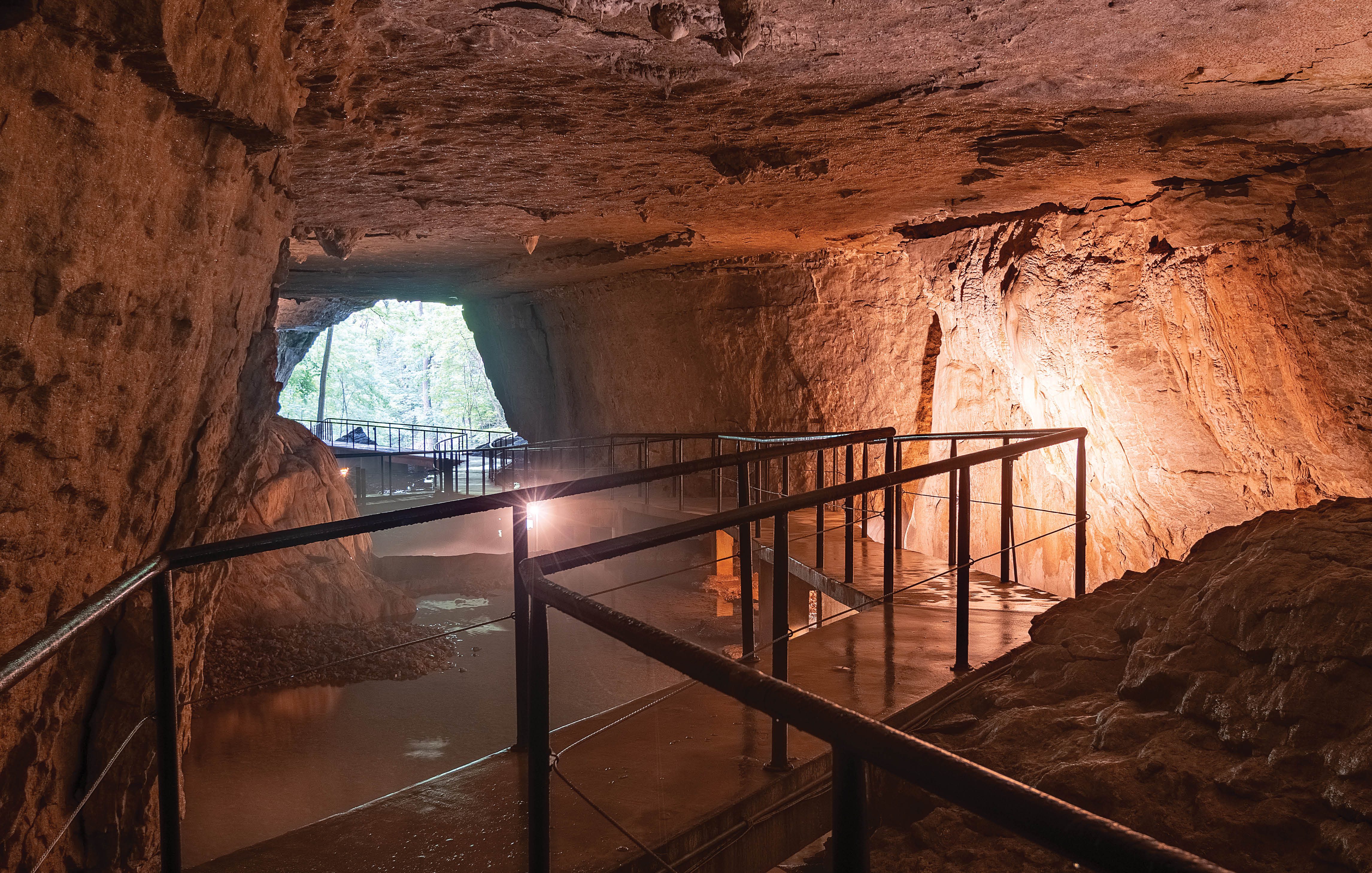 Cave interior