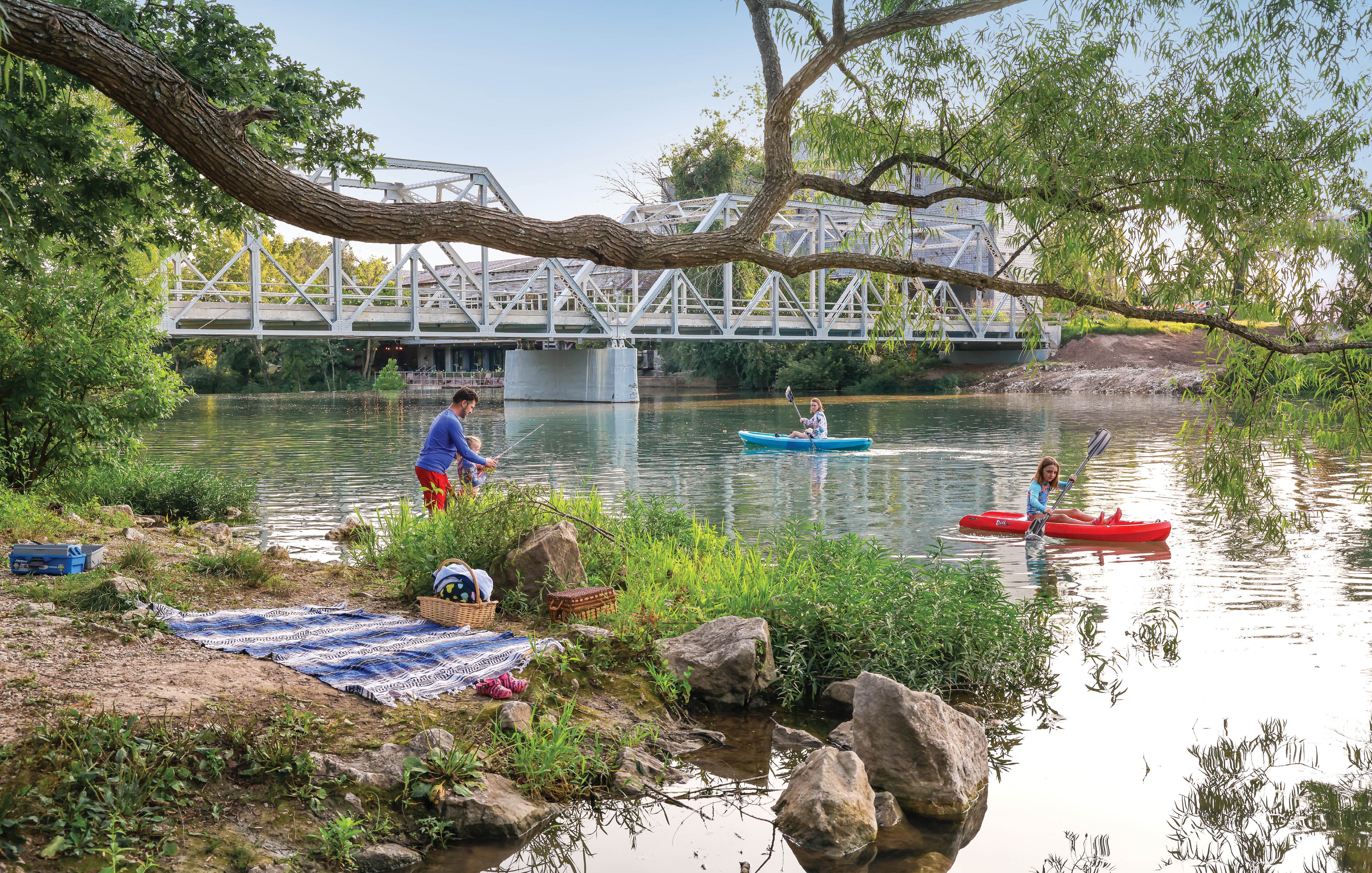 Finley River in Ozark