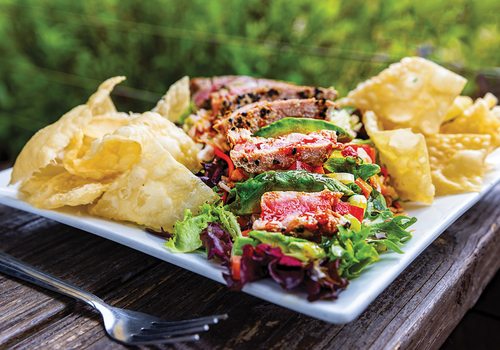 Why You Should Eat the Ahi Avacado Salad from The Rock