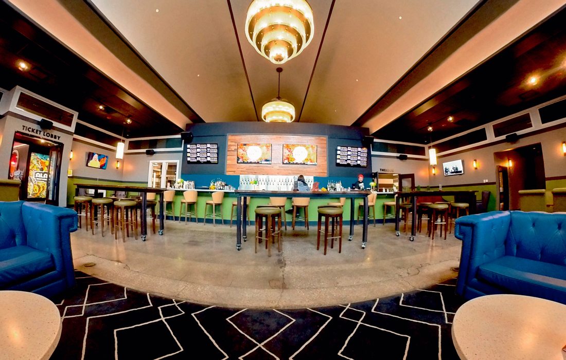 Meeting area in Alamo Drafthouse in Springfield, MO