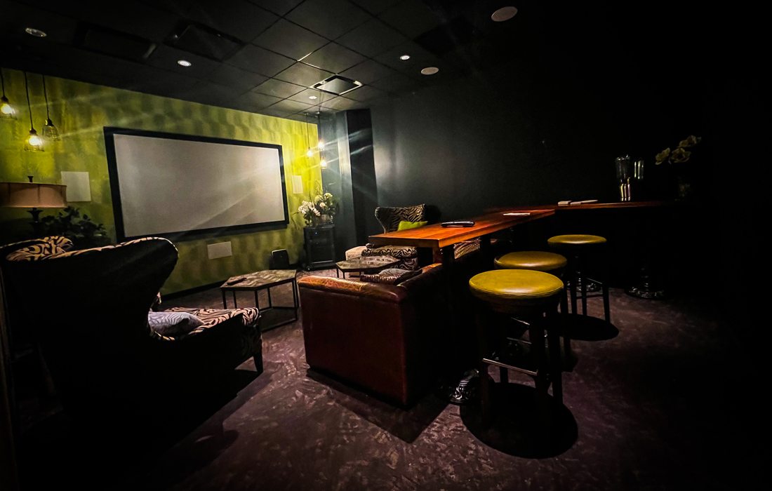 Private room at Alamo Drafthouse in Springfielf, MO
