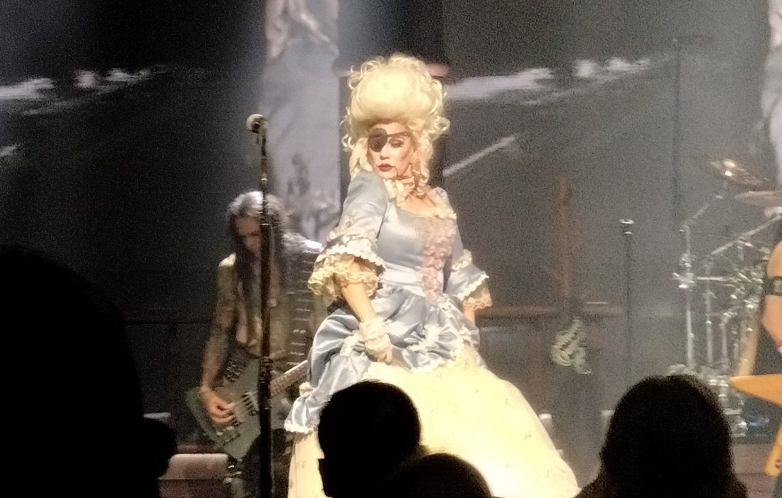 Sheryl Cooper at Alice Cooper's stage show in Springfield MO