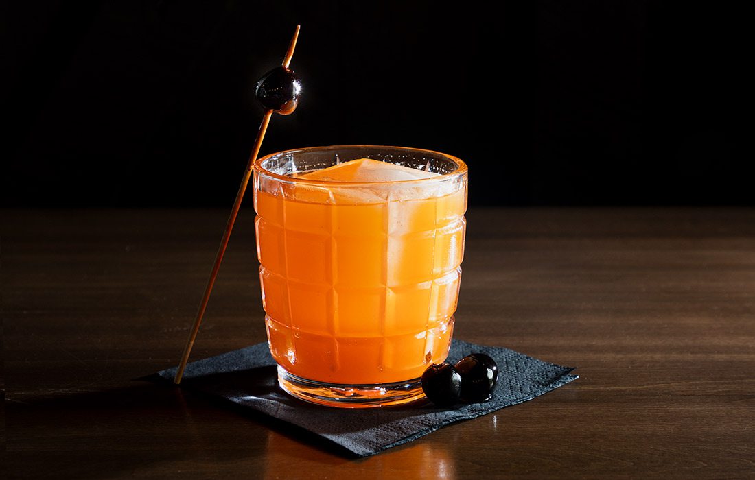 The Fresh Squeezed Aperol cocktail from Progress.