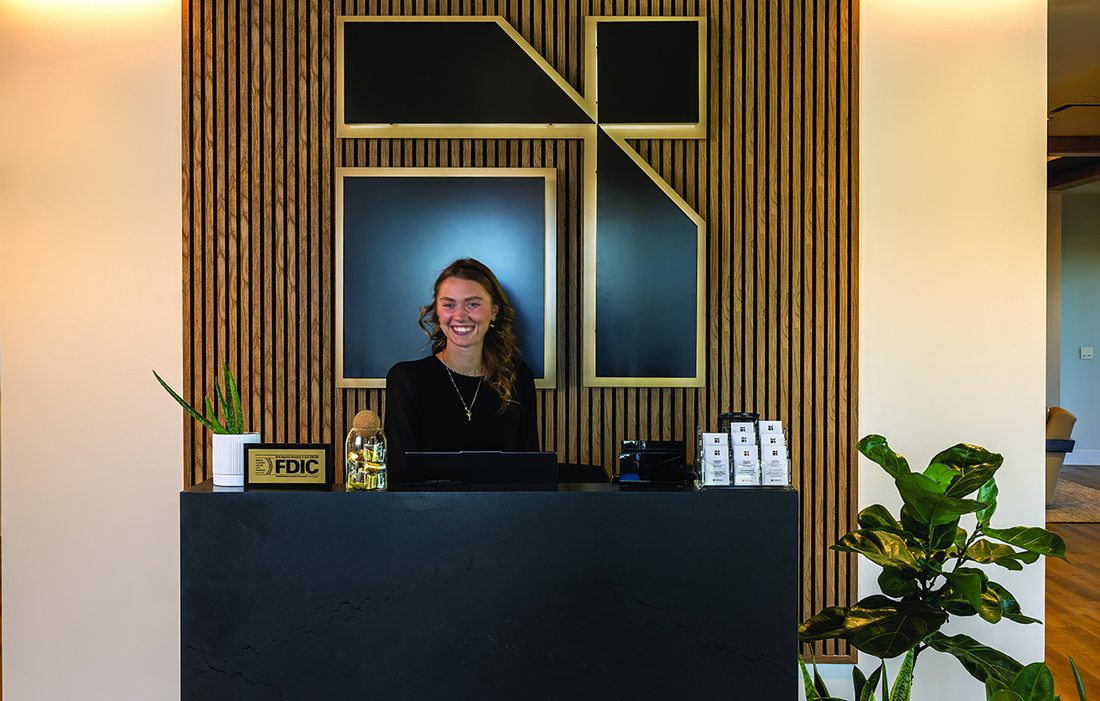 Entrance at Arlo Bank