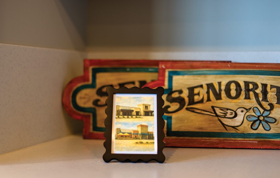 Decor at Arlo Bank HQ.