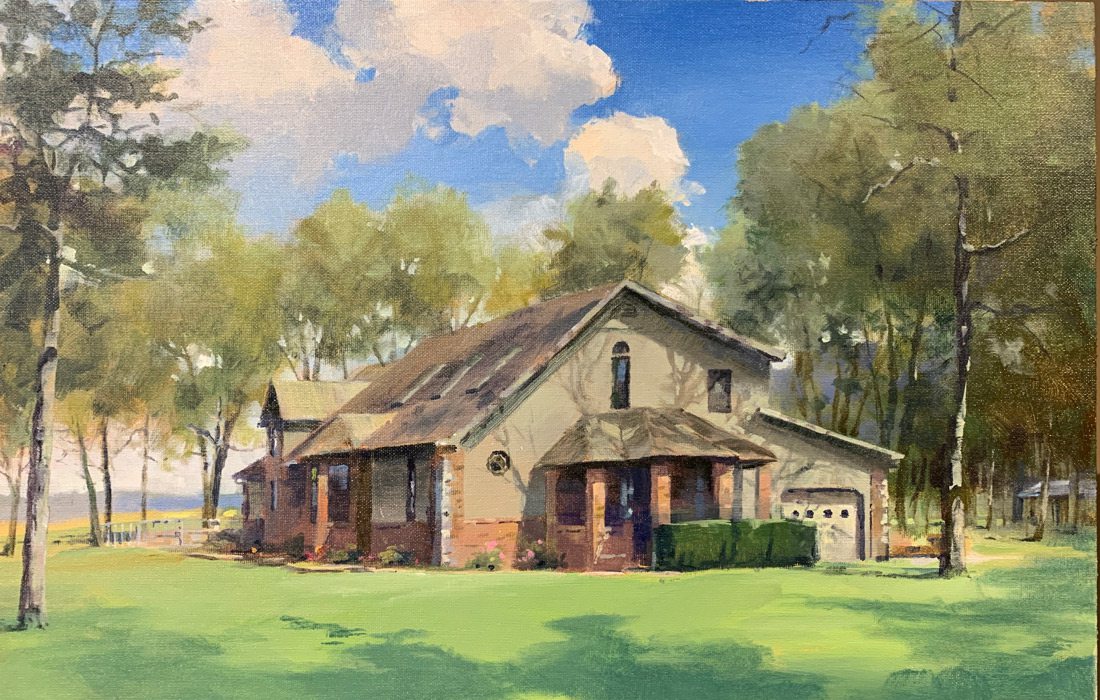 Painting of home