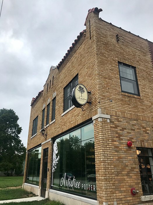 Artistree Pottery studio exterior in Springfield MO