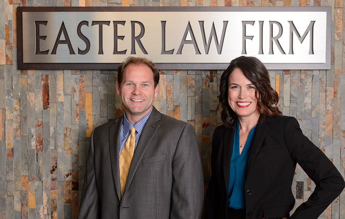 Attorneys Joe Easter, Cheryl P. Hom