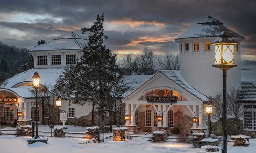 Winter time at Big Cedar Lodge.