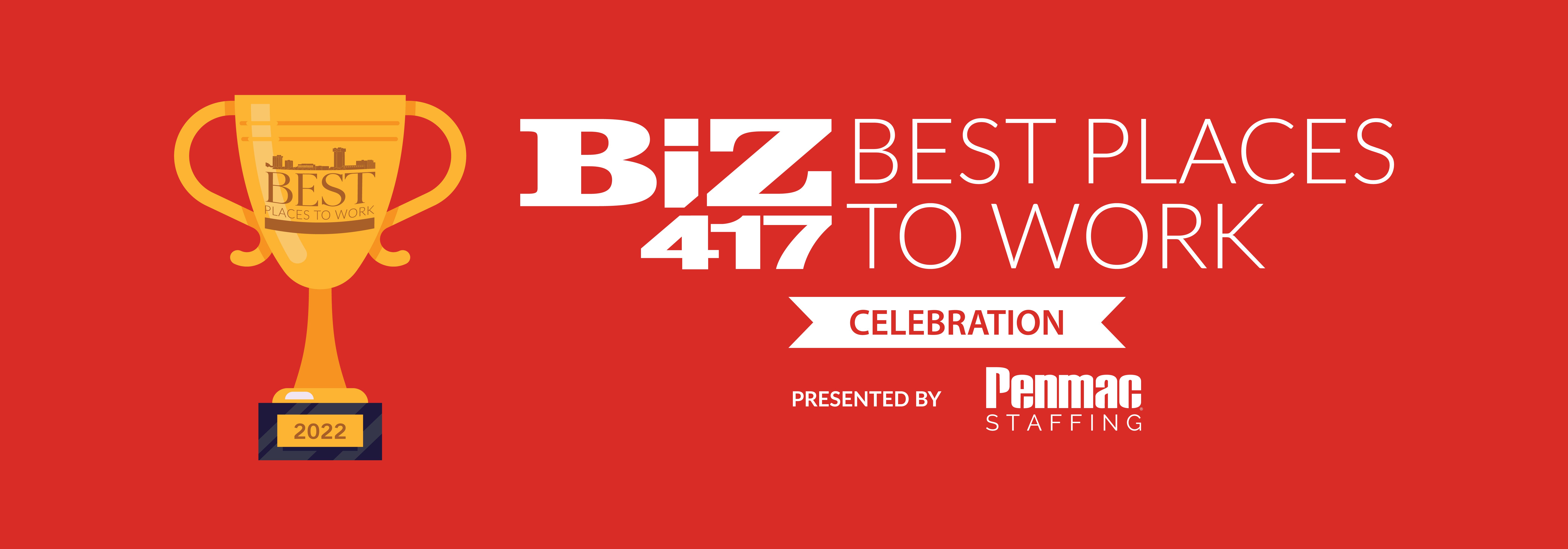 Biz 417's Best Places to Work Celebration banner image