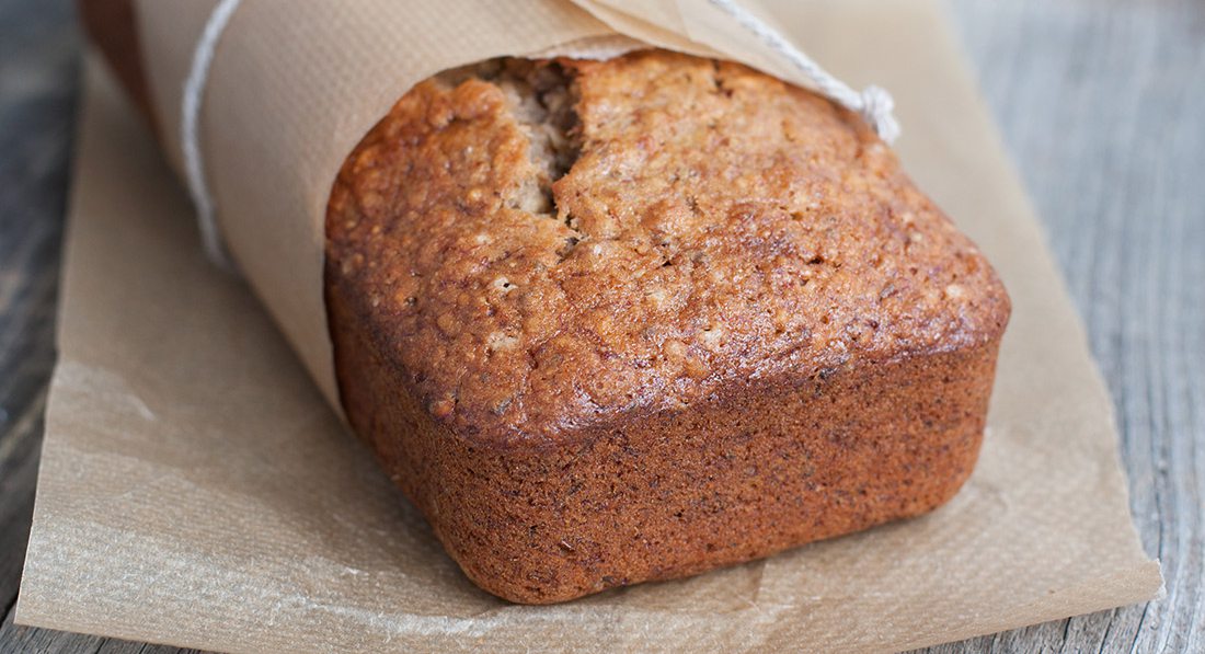 Banana Bread with Askinosie Cacao Nibs