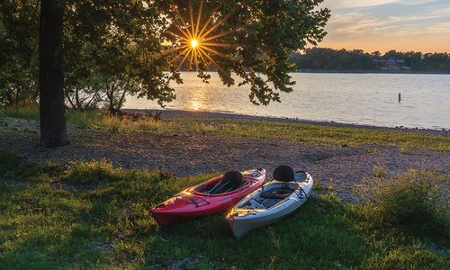 Lakeside at Baxter Campground, Table Rock Lake.