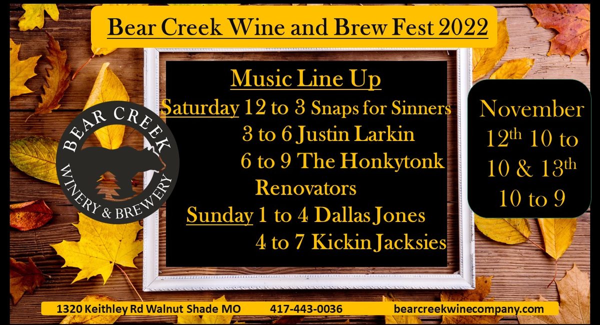 Bear Creek Wine and Brew Fest