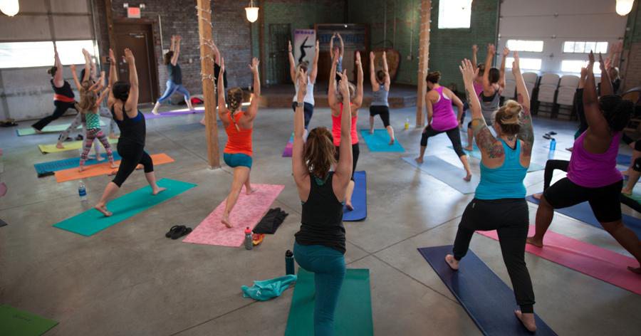 yoga at great escape brewery