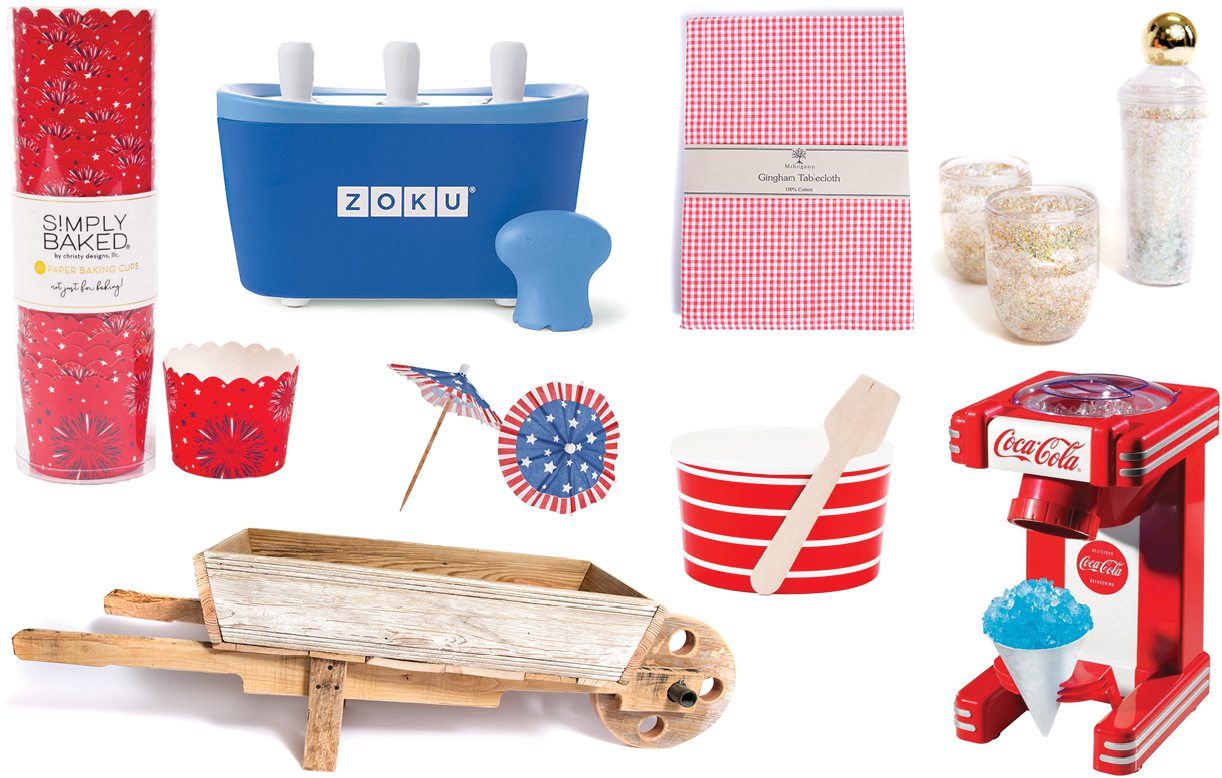 Fourth of July entertaining accessories