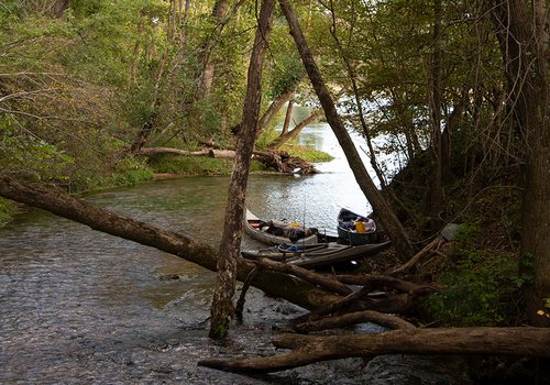 Boze Mill Spring on the Eleven Point River in Missouri