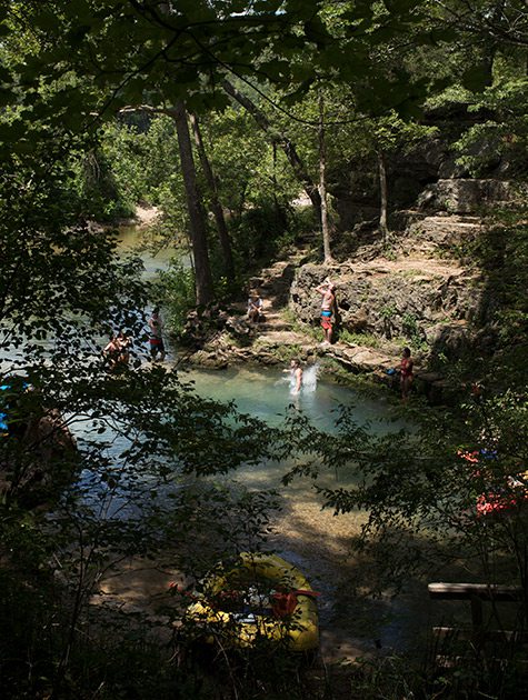 Blue Spring on the North Fork in Missouri