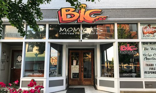 Big Momma's Coffee & Espresso Bar on Commercial Street in Springfield MO