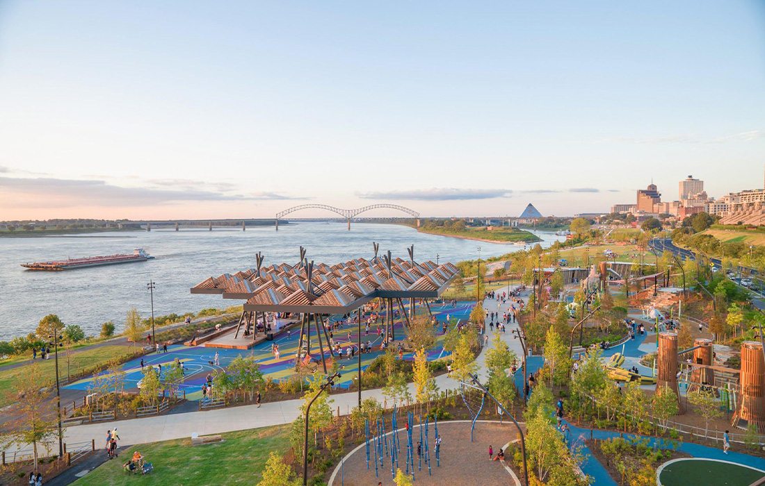 Tom Lee park in Memphis, TN.