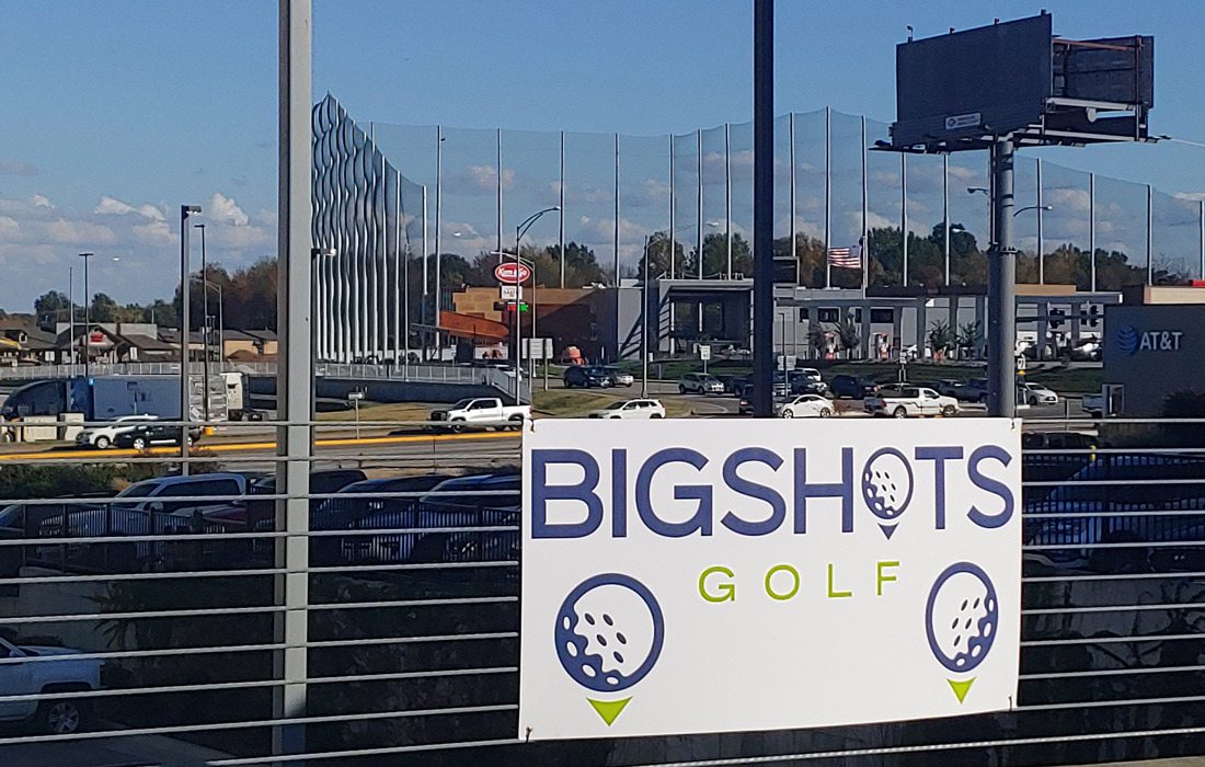 BigShots Golf Holds a Topping Out Party