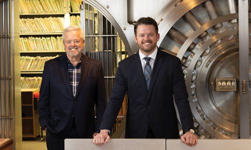 Chairman/CEO Fred Hedgpeth (left) and CFO John Hedgpeth.