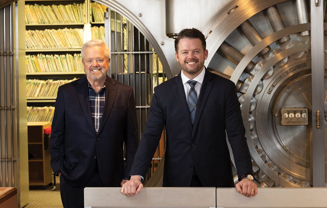 Chairman/CEO Fred Hedgpeth (left) and CFO John Hedgpeth (right).