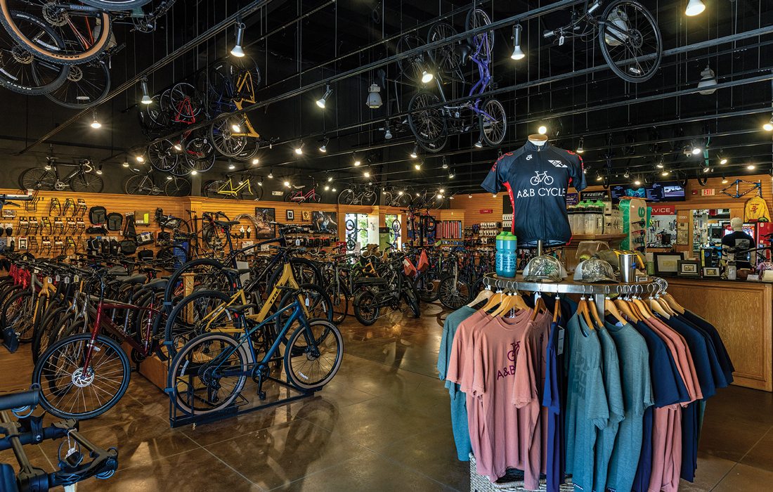 A&B Cycle interior