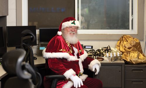 Chris Slagle as Santa