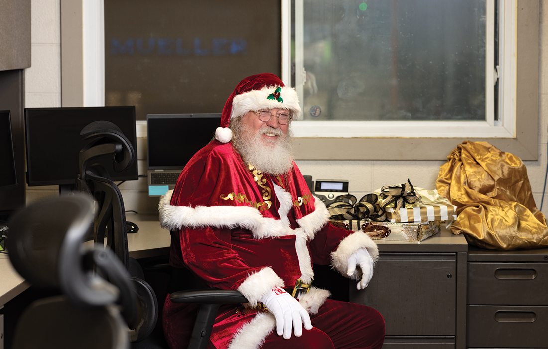 Chris Slagle as Santa