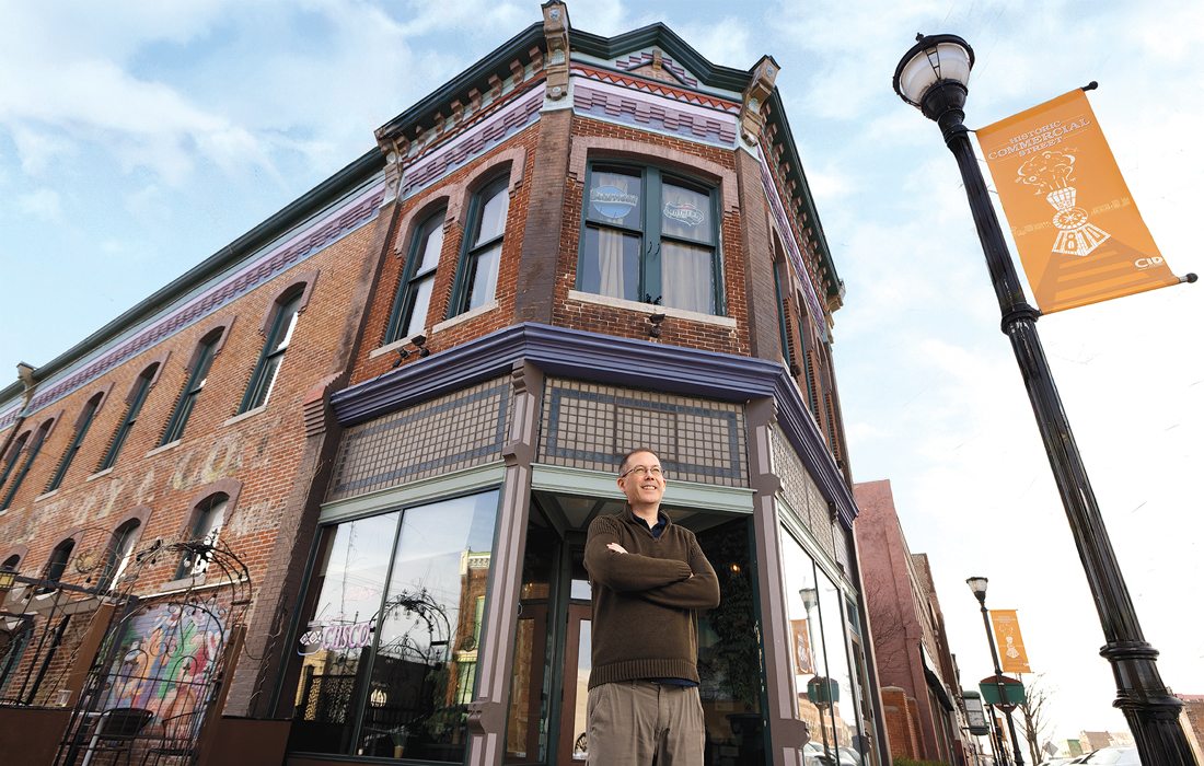 Joseph Gidman on C-Street, Springfield, MO