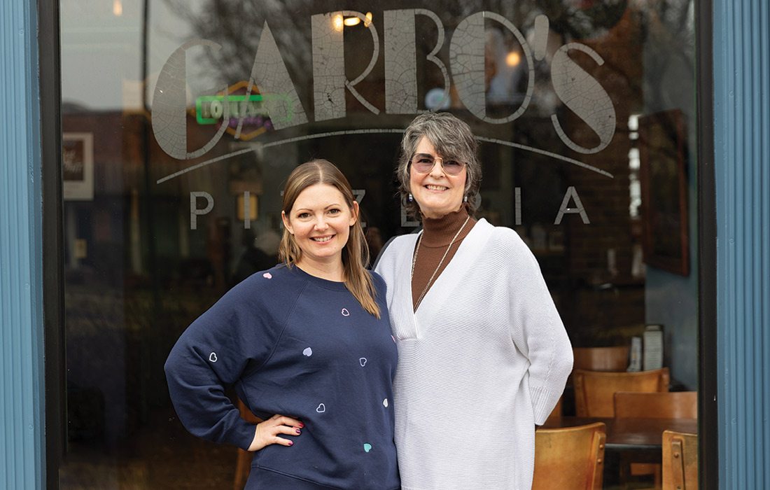 Garbo’s Pizzeria owners.