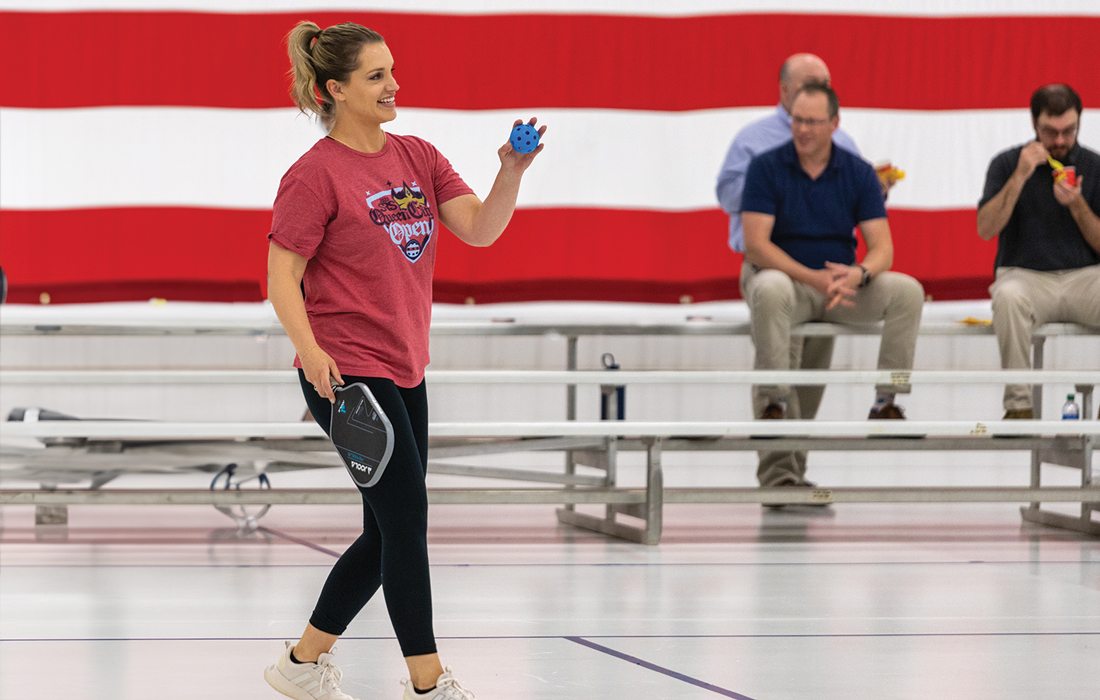 Pickleball tournament at DMP