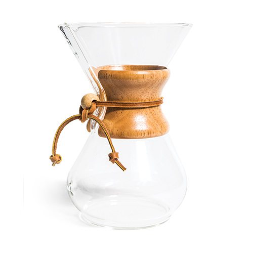 Chemex pour-over coffee maker at The Coffee Ethic
