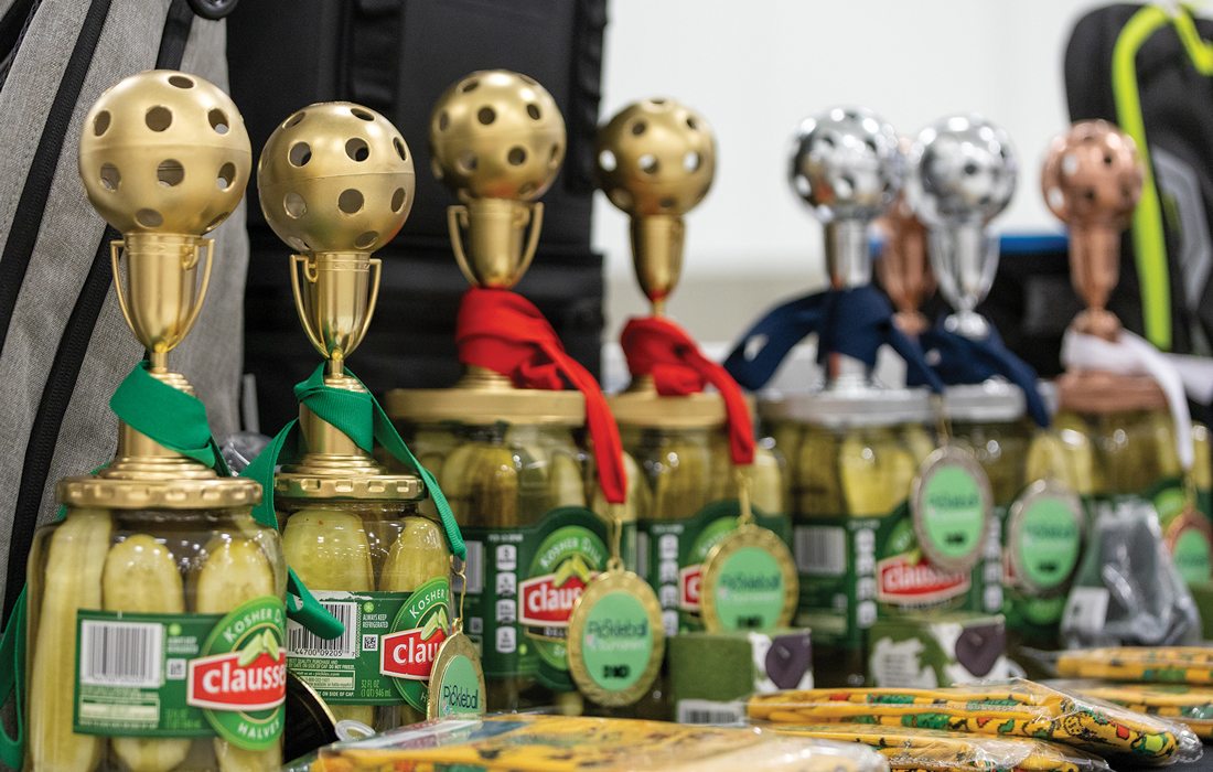 Pickleball trophies