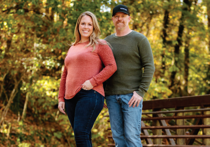 Nicole and Derek Carter of Bloomin' Blinds in Springfield MO