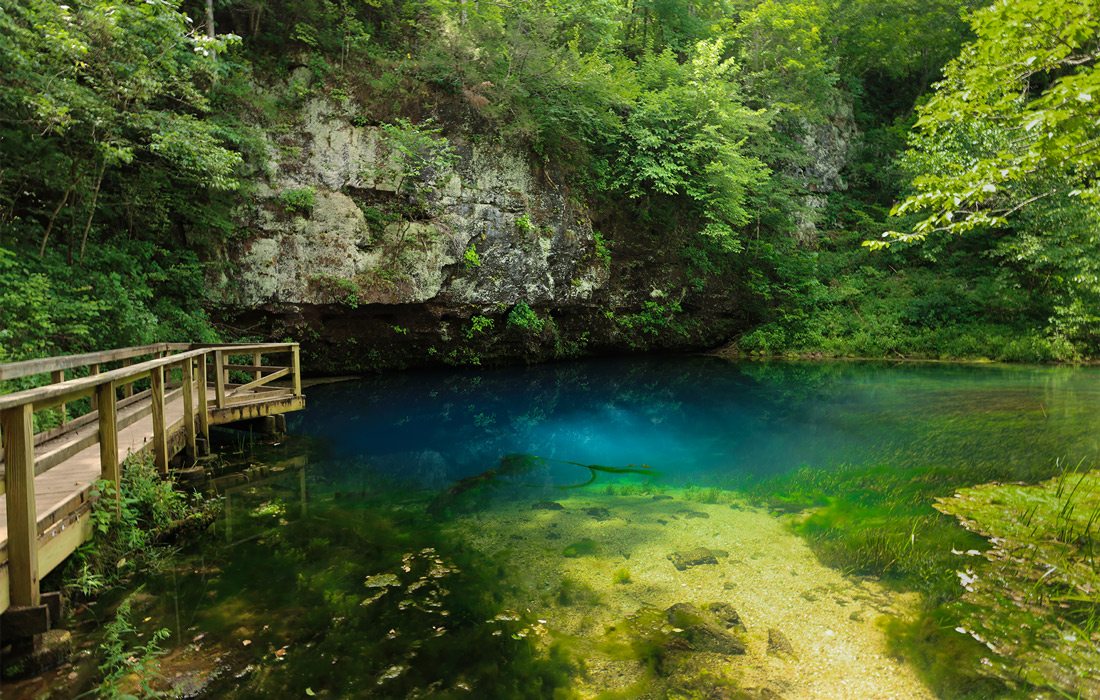 Blue Spring near Jack's Fork in Missouri