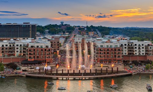 Spend your Summer in Branson, MO at the Branson Landing.