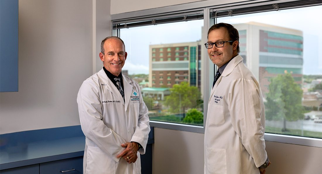 Breast Surgeons at CoxHealth Dr. John Buckner & Dr. Brian Biggers